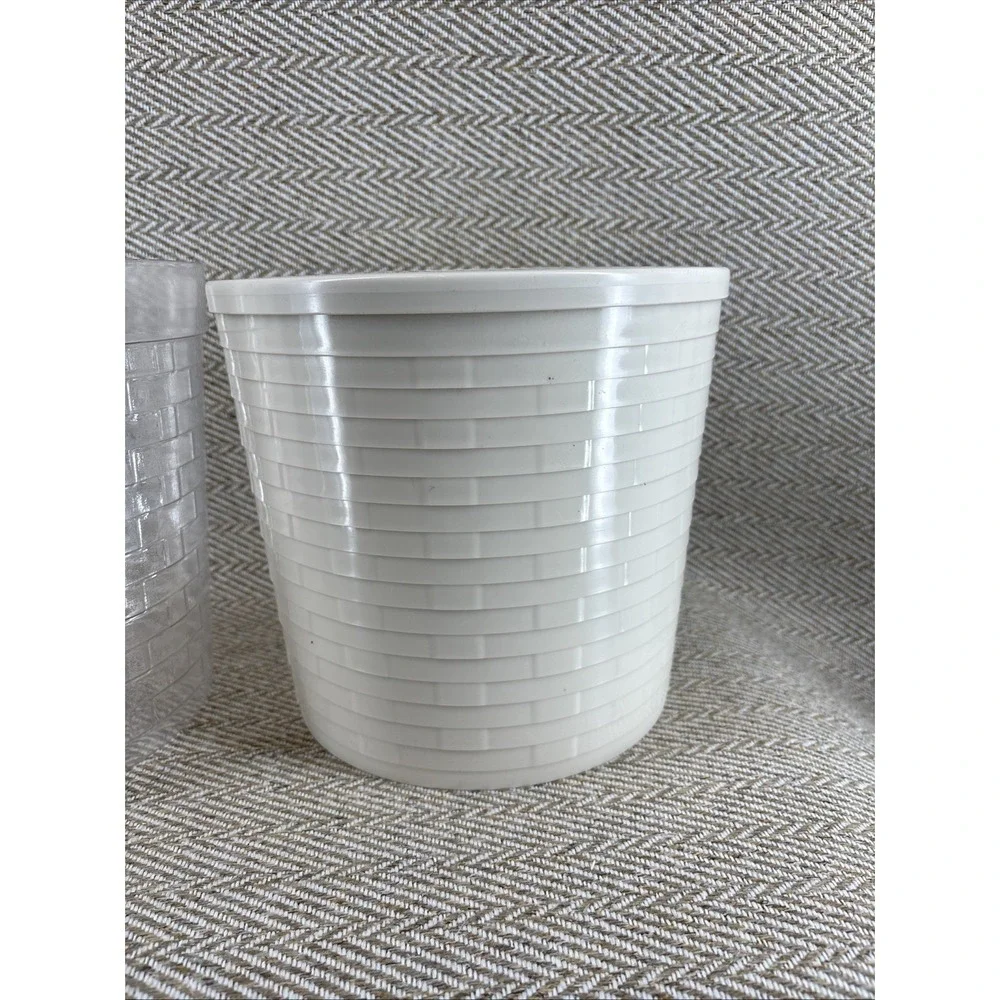 Longaberger 2003 Ice Bucket Basket, Liner, Protector, Lid, Insulated Bucket
